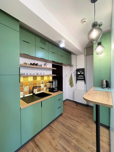 Overview of kitchenette